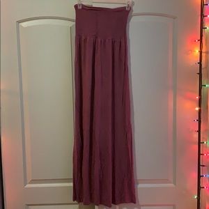 Pink maxi dress